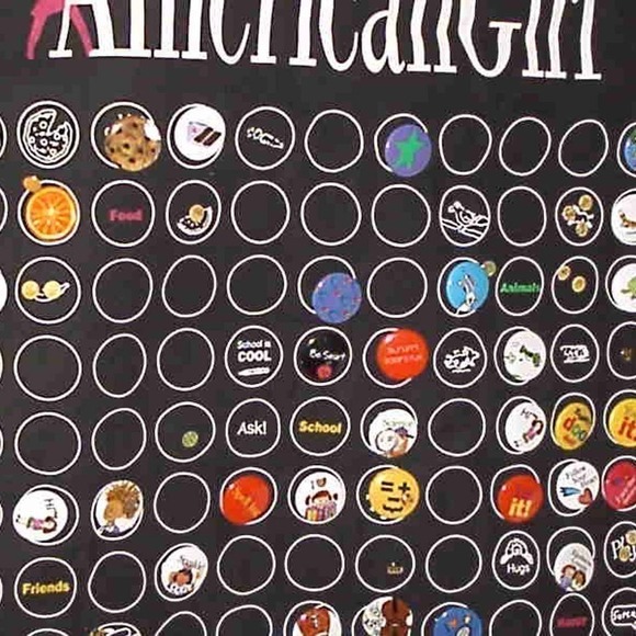 AMERICAN Girl Banner with Pins - Picture 2 of 4